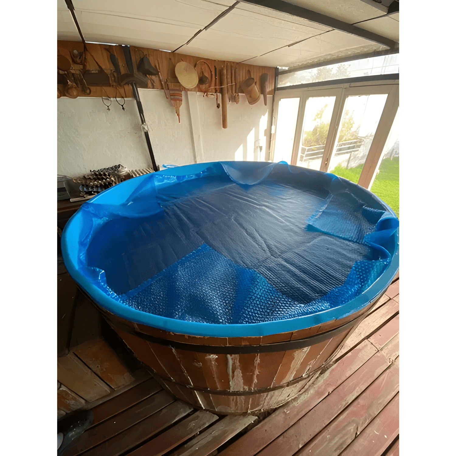 Manta térmica para tinas de madera 1,6 a 2 m-2