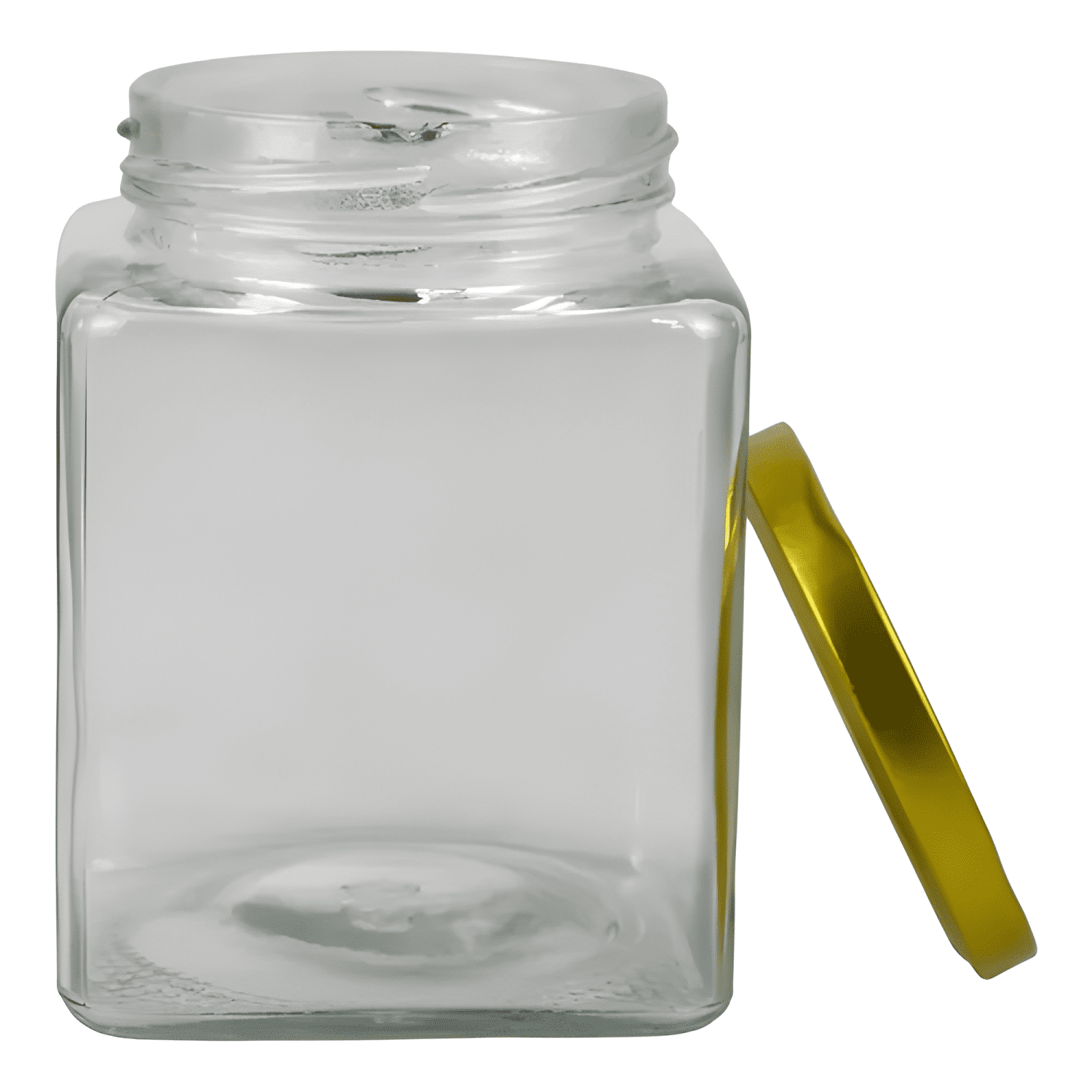 Pack 6 frasco vidrio cuadrado con tapa 500 ml-3