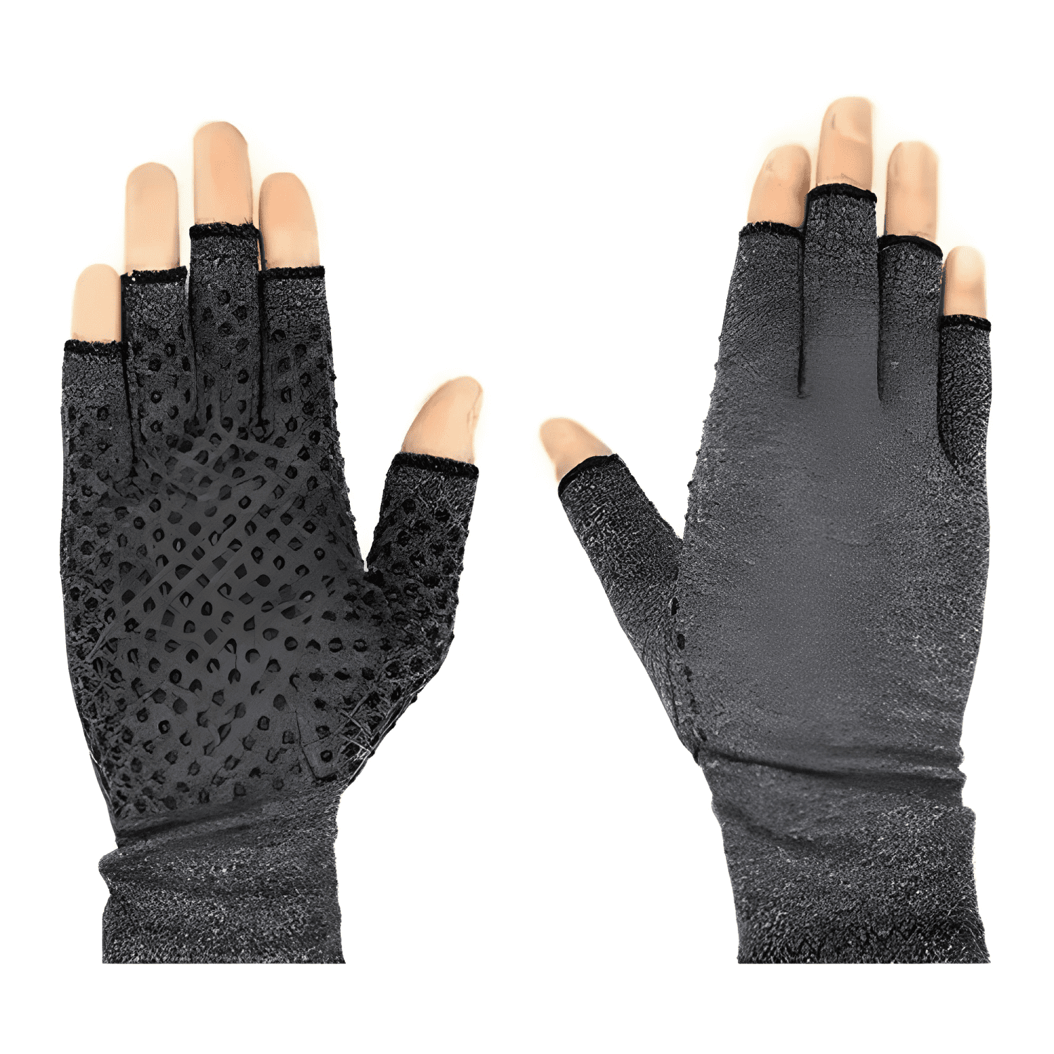 Guantes de cobre de compresión artritis y tendinitis #1-2