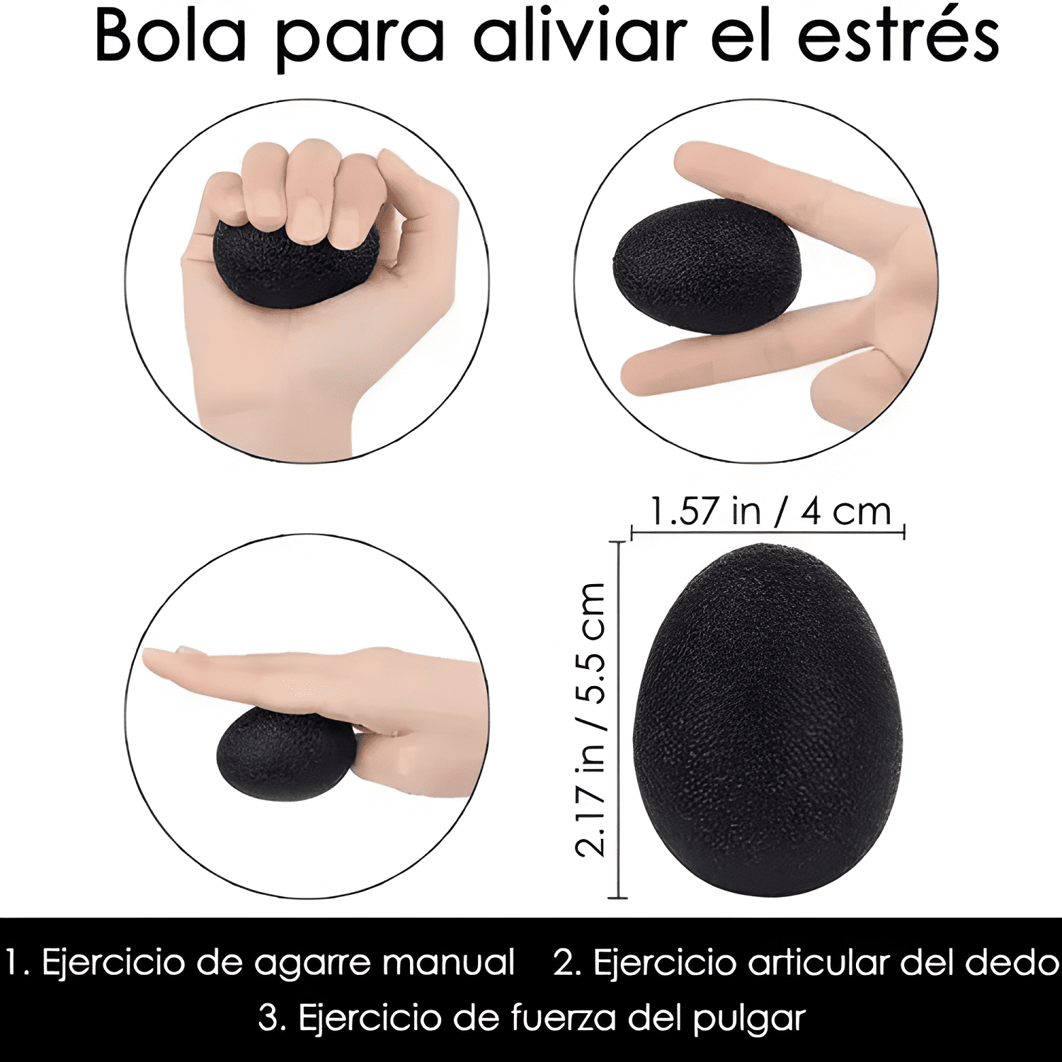 Hand grip set ejercitadores mano muñeca antebrazo #7-2