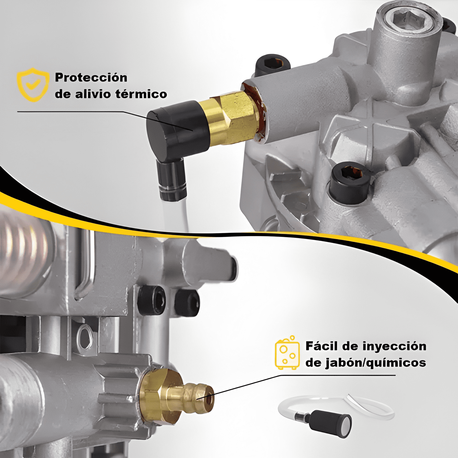 Bomba Para Hidrolavadora Gasoli 3200psi Eje 3/4'' #5-3