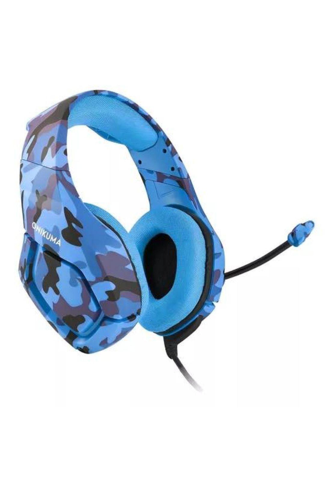 Auriculares gamer inalámbricos Onikuma K1-B navy blue-0
