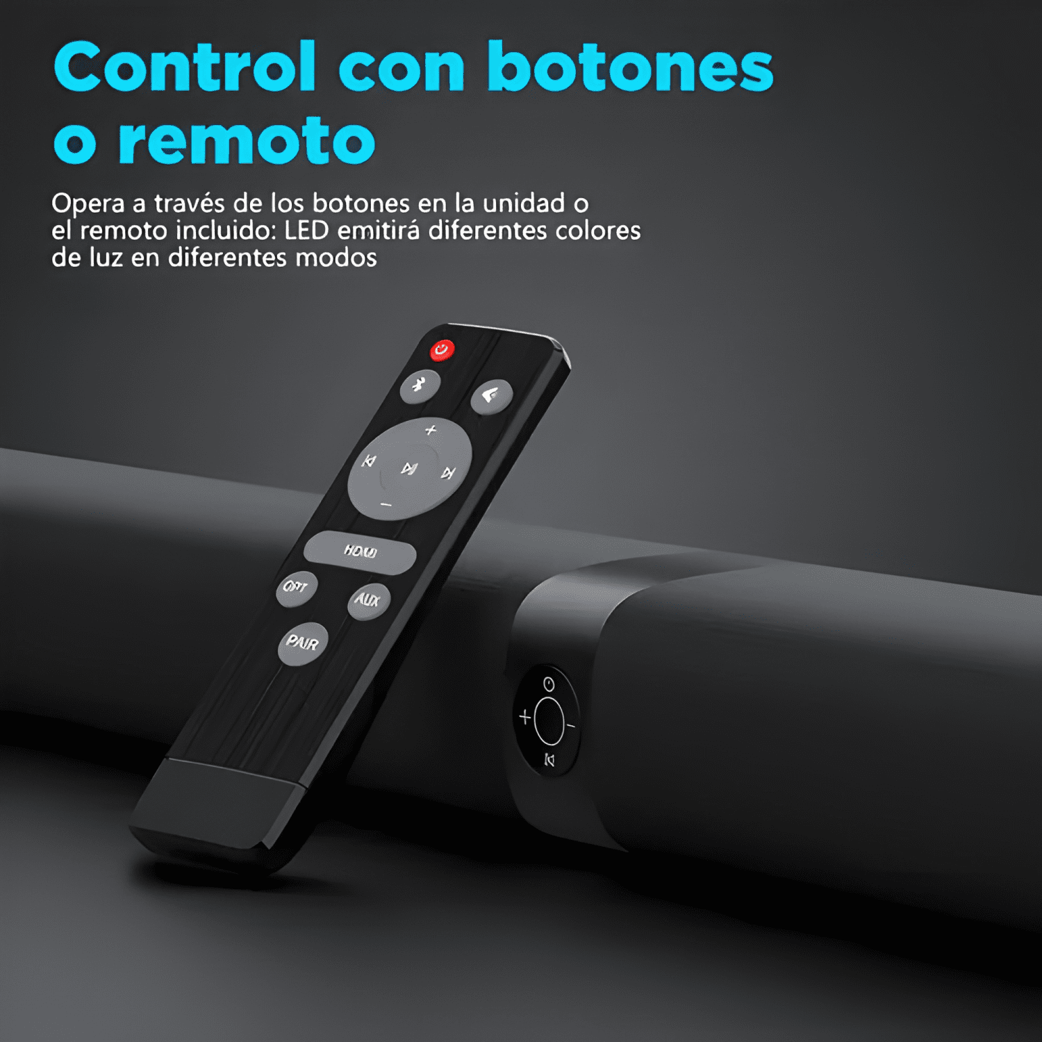 Barra sonido bluetooth 2 0 assistrust ky-8000 60w hdmi Negro-3