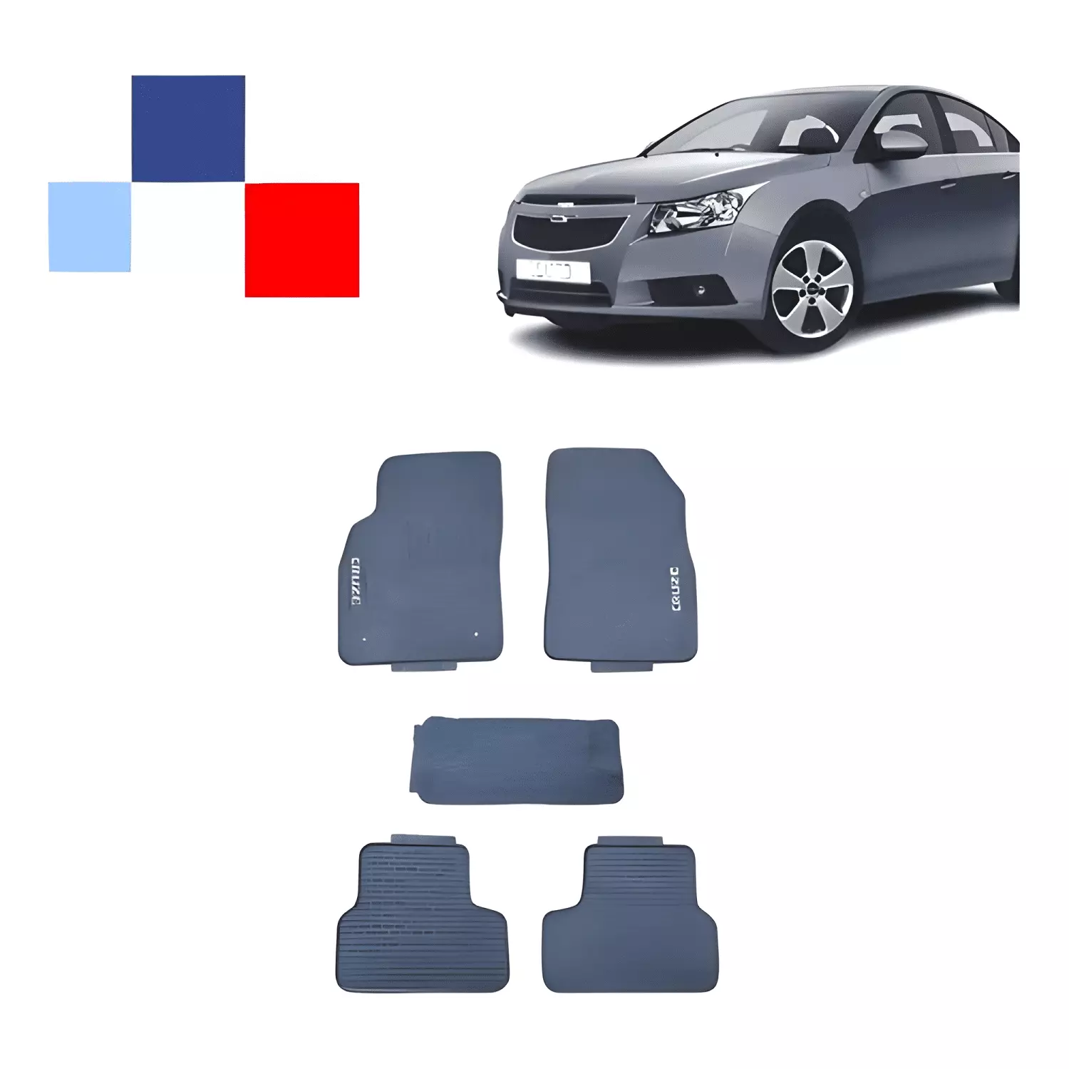 Piso De Goma Chevrolet Cruze 2010-2016-0