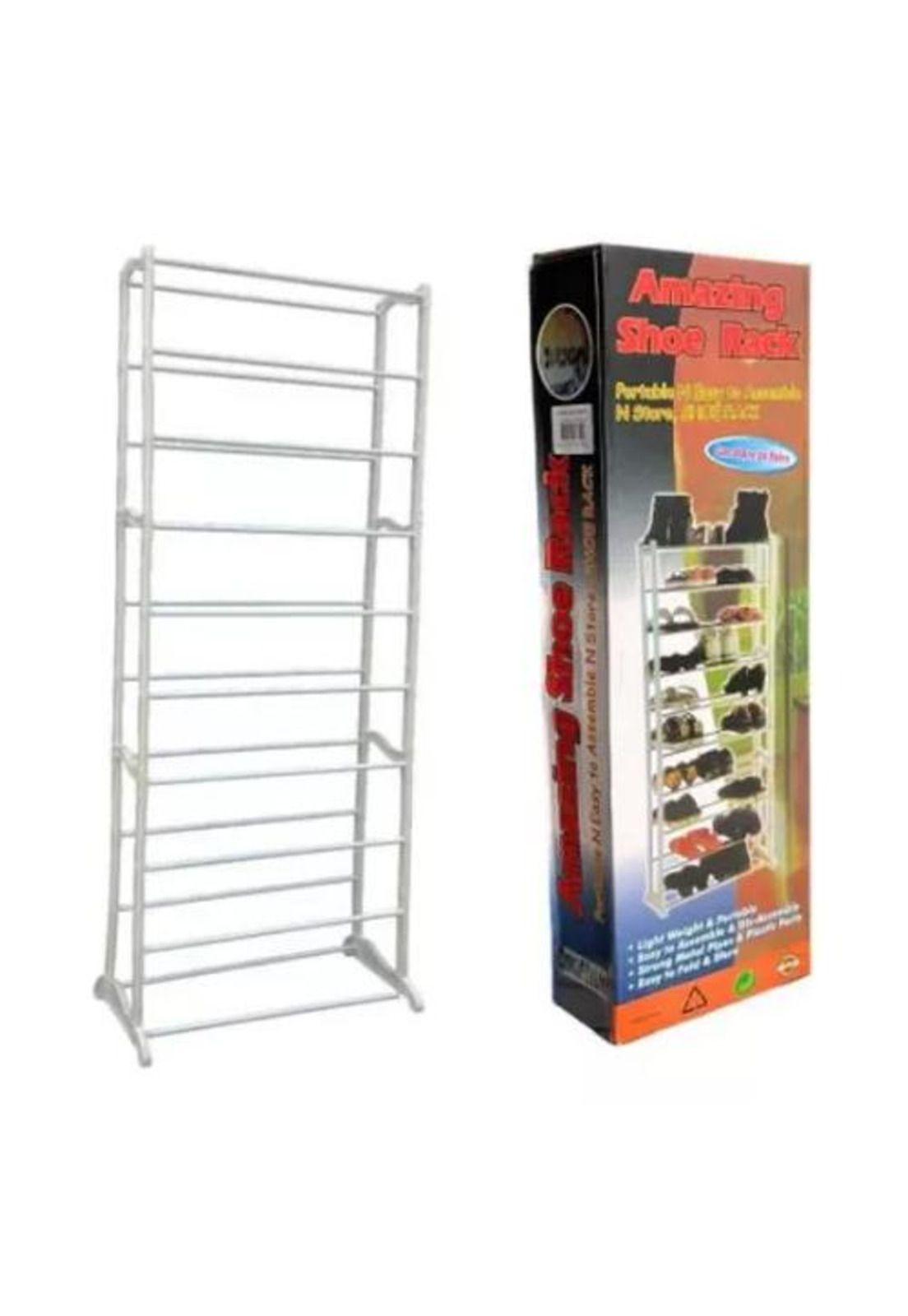 Zapatera organizador de zapatos armable 10 niveles 30 pares-3