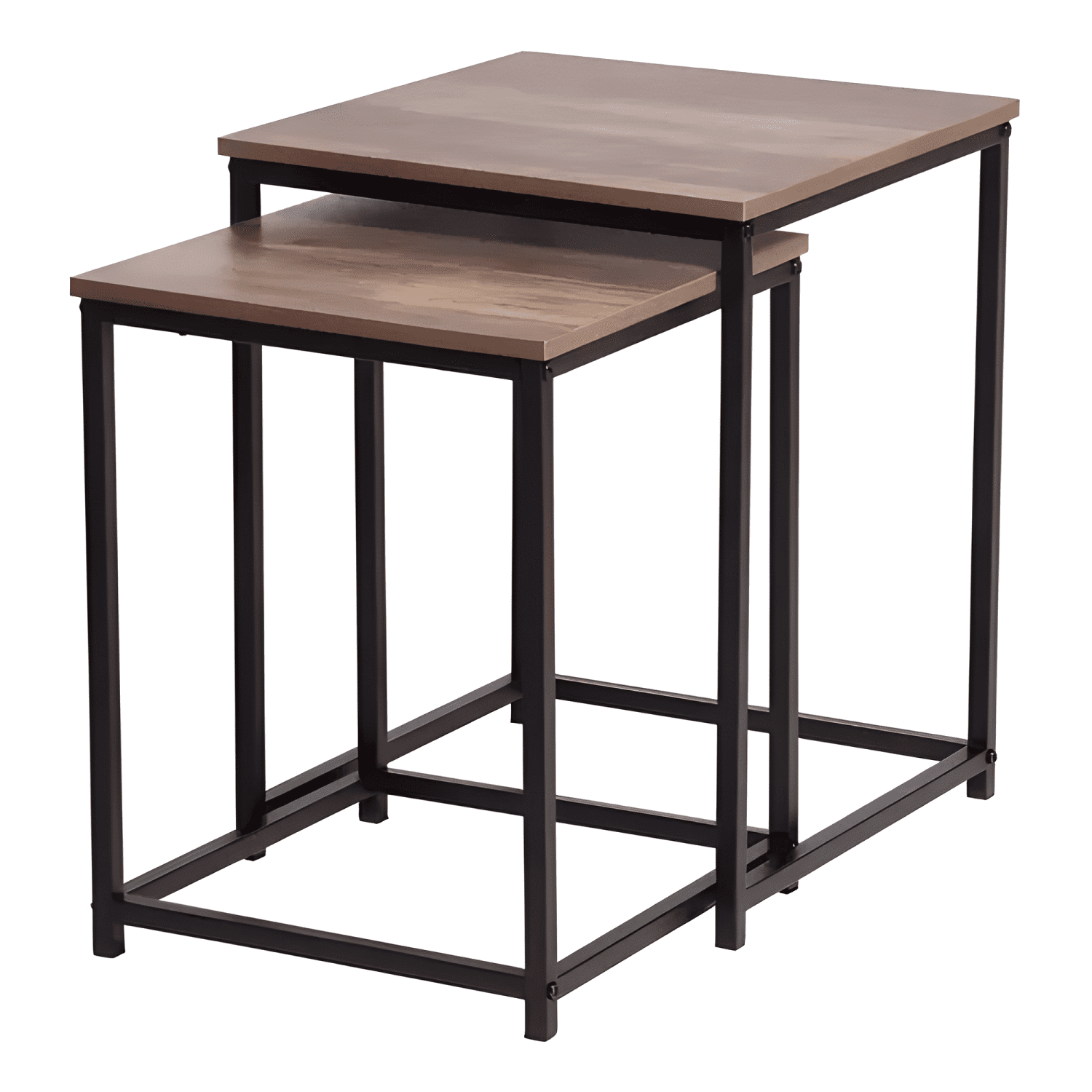 Mesa De Centro Mesa Auxiliar Mesa Lateral Living Set Rustica-3