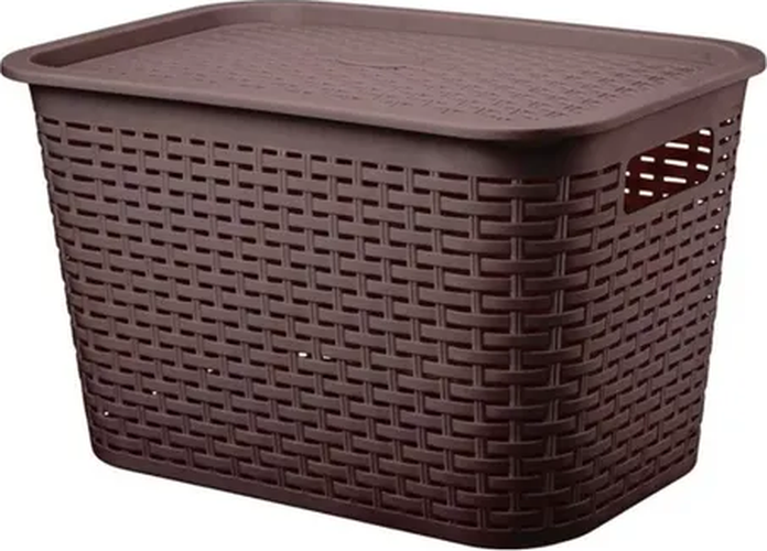 Caja organizadora rattan Tavarua 22l-0