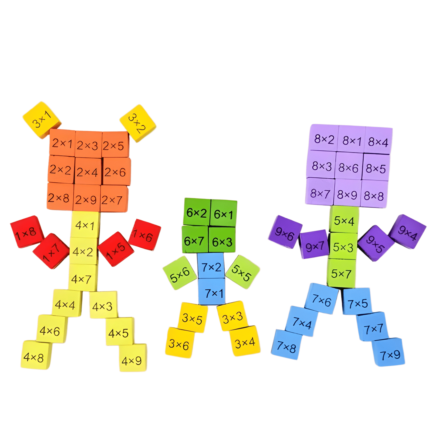 Tabla de multiplicación de matemáticas montessori-0