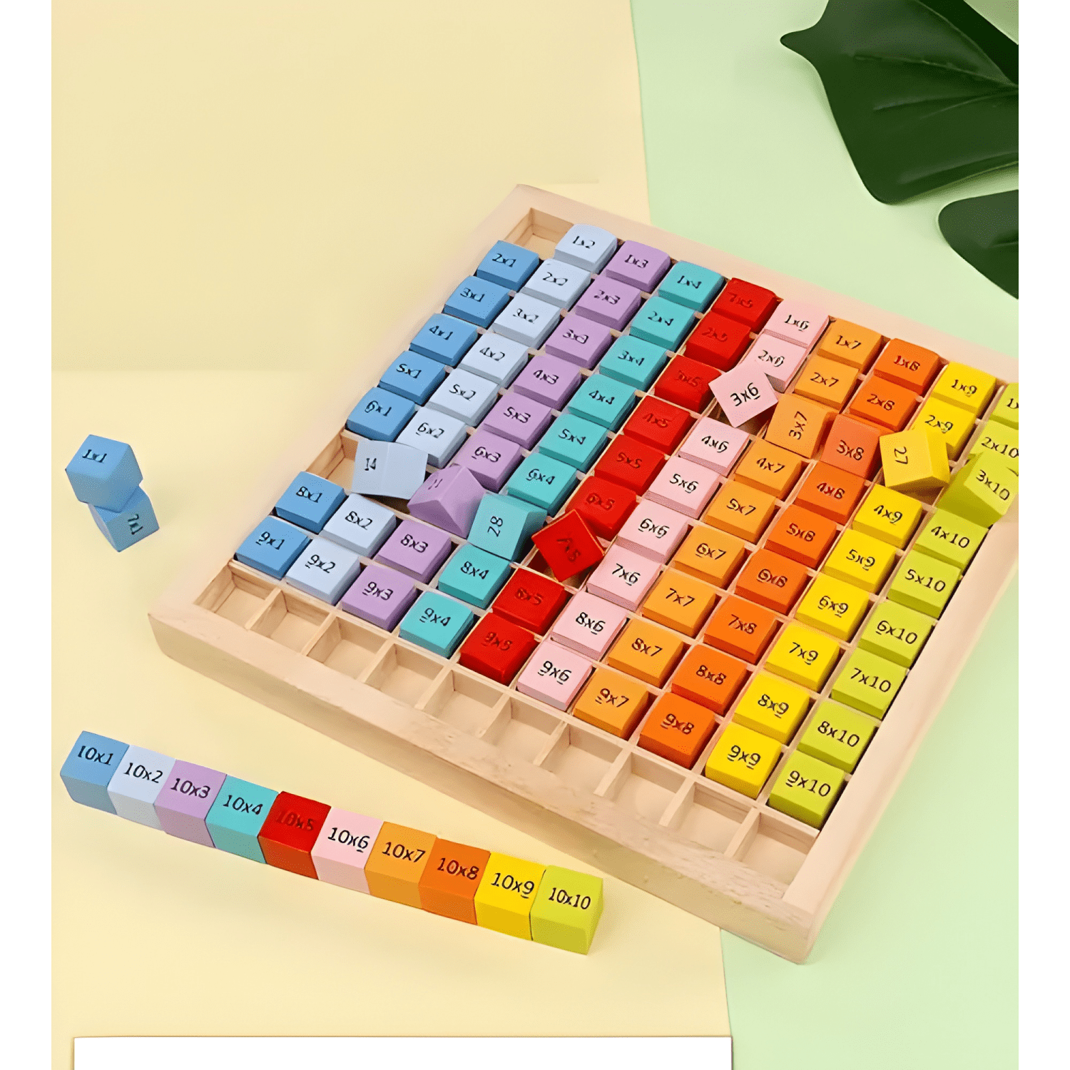 Tabla de multiplicación de matemáticas montessori-1