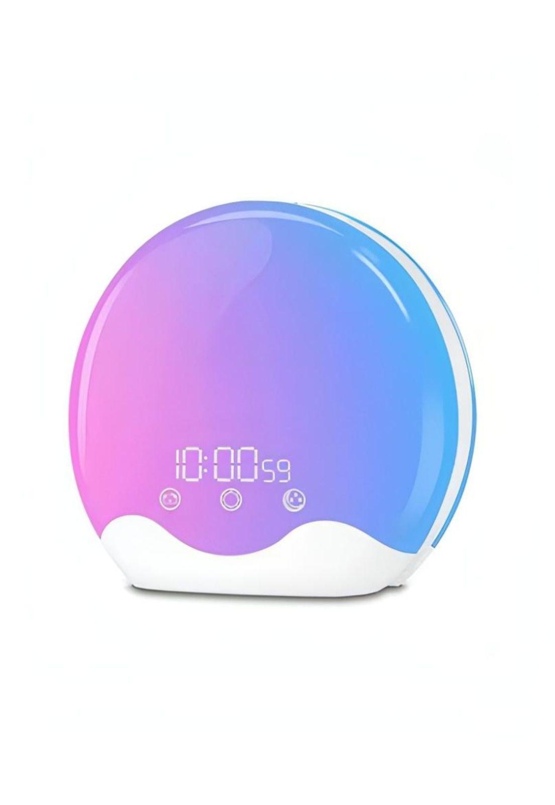 Luz despertador de simulación inteligente multicolor-1