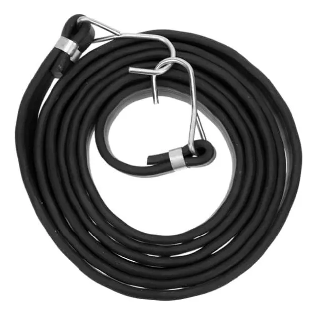 Set 6 Cuerdas Elásticas Eslinga Amarre Pulpo De Goma Negro 1.5mts-0