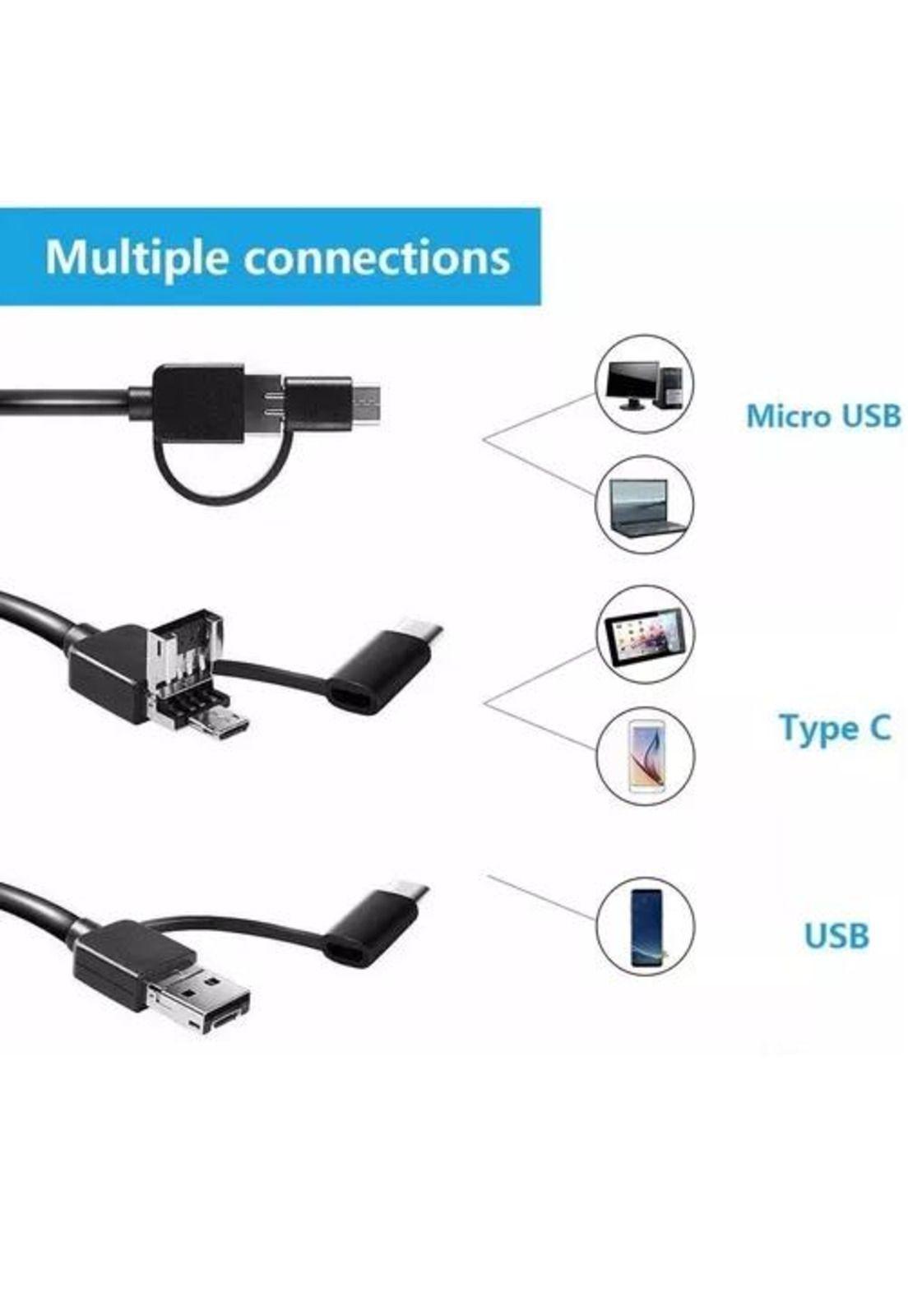 Microscopio 1600x Usb Digital 2.0 Mp/8 Luces Led Pc-notebook-2