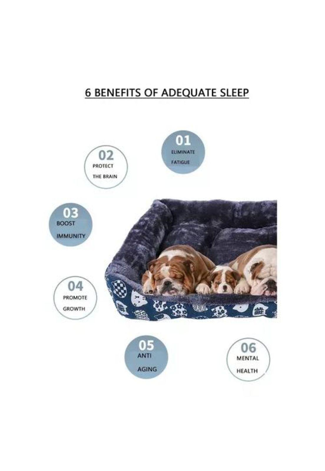 Cama ultrasuave para mascotas hasta 50 kg multicolor-7