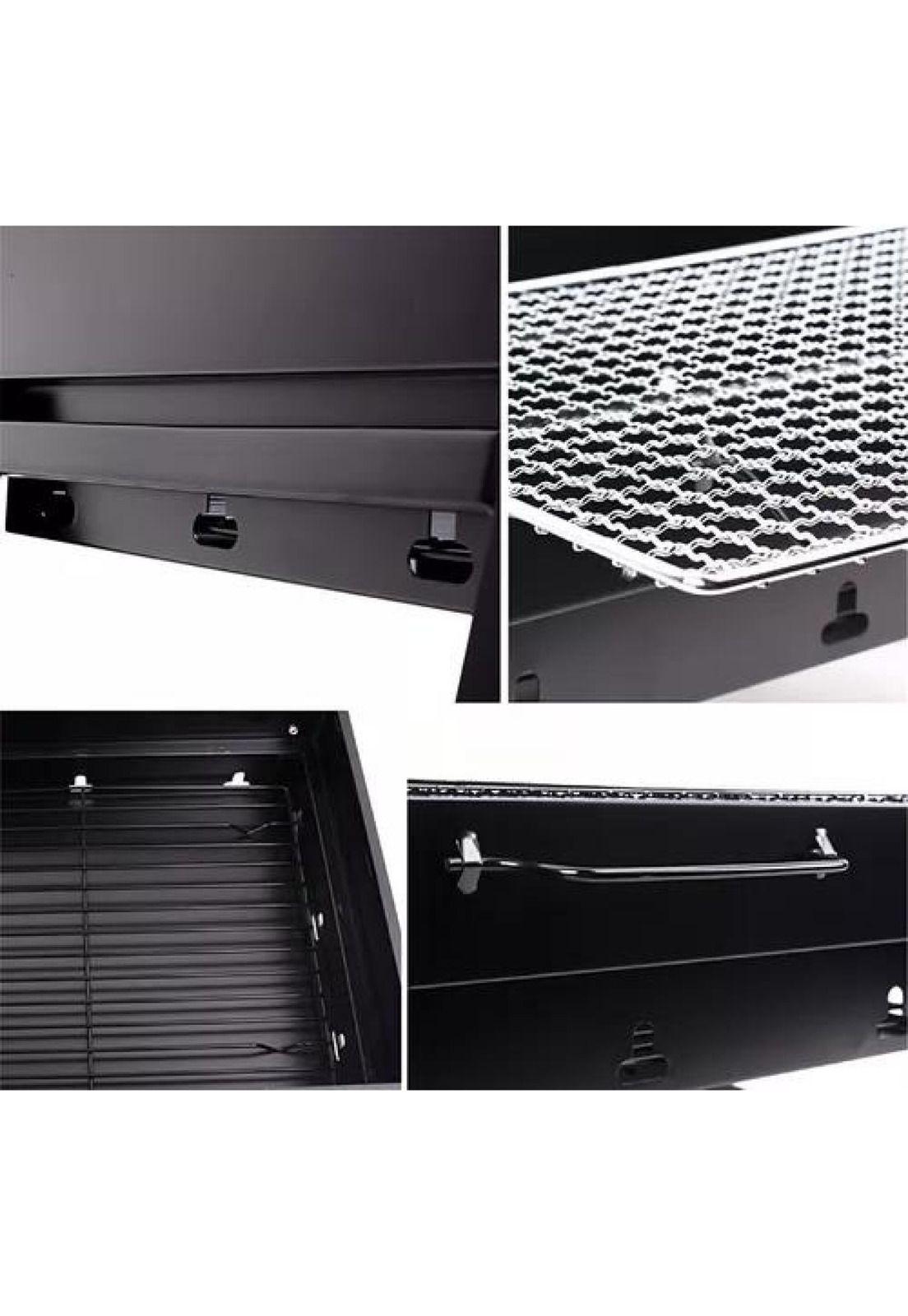 Parrilla Asador Carbón Plegable Mini Portátil - Generico-4