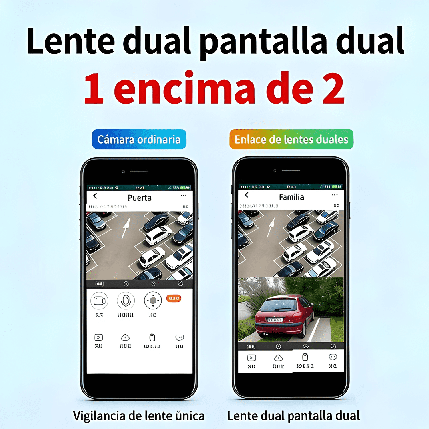 Cámara de Seguridad Wifi Exterior,cámara Vigilancia 360°-4