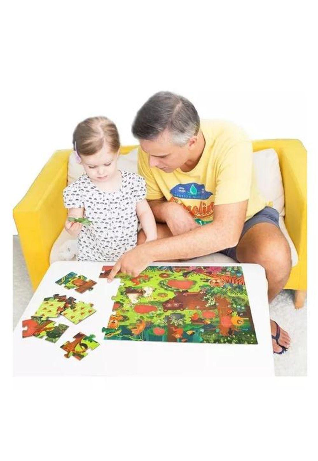 Puzzle "El bosque secreto", Mideer, rompecabezas, color verde-2