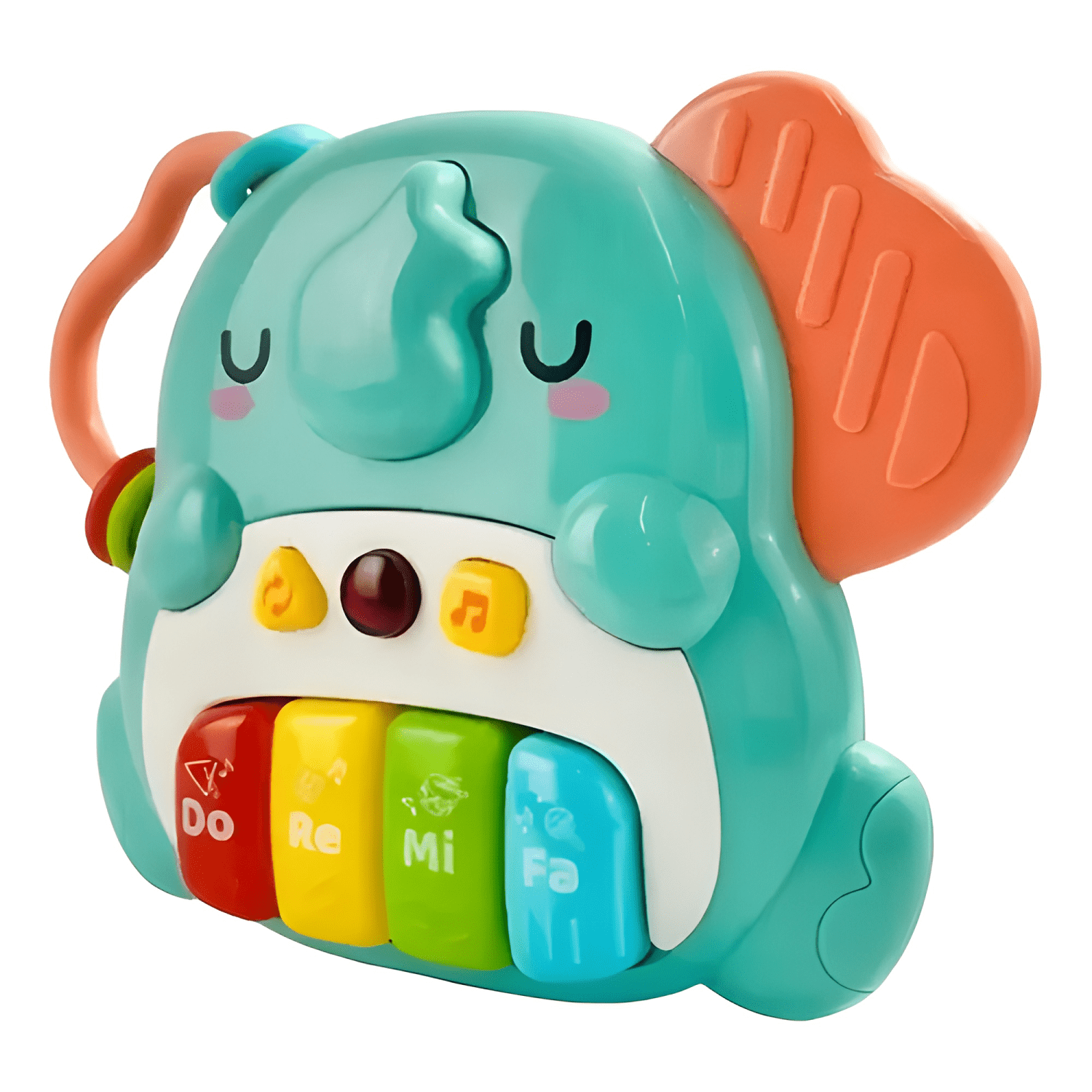 Ok baby piano didáctico elefantito 18-24 meses 4 teclas-3