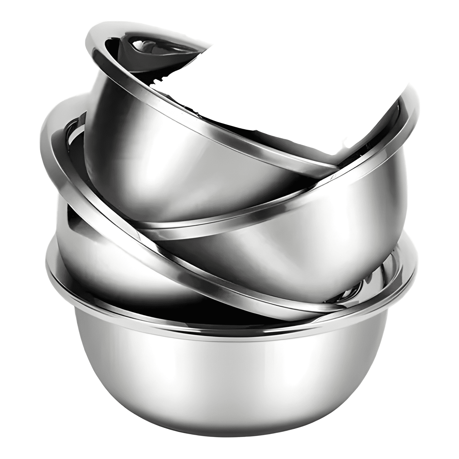 Set de 4 bowls de acero inoxidable para cocina-3