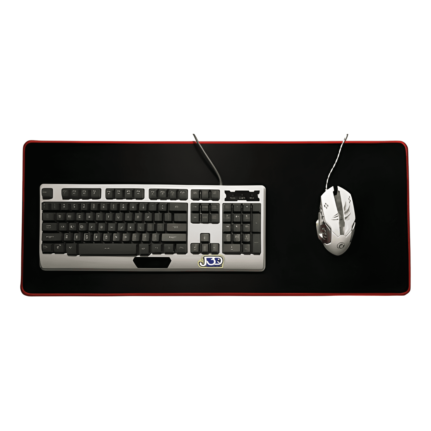 Alfombrilla Gamer Weibo K9 XL Antideslizante Costura Negro-1