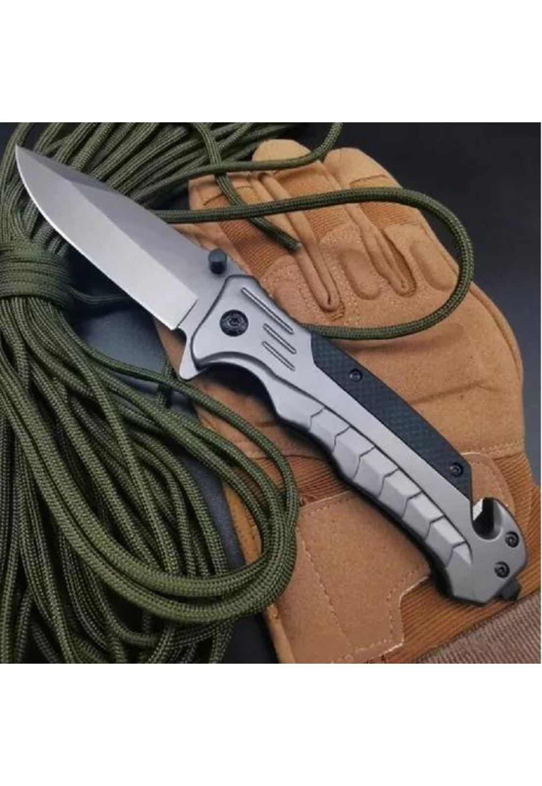 Cuchillo Táctico - Navaja de Supervivencia, Caza, Militar-2