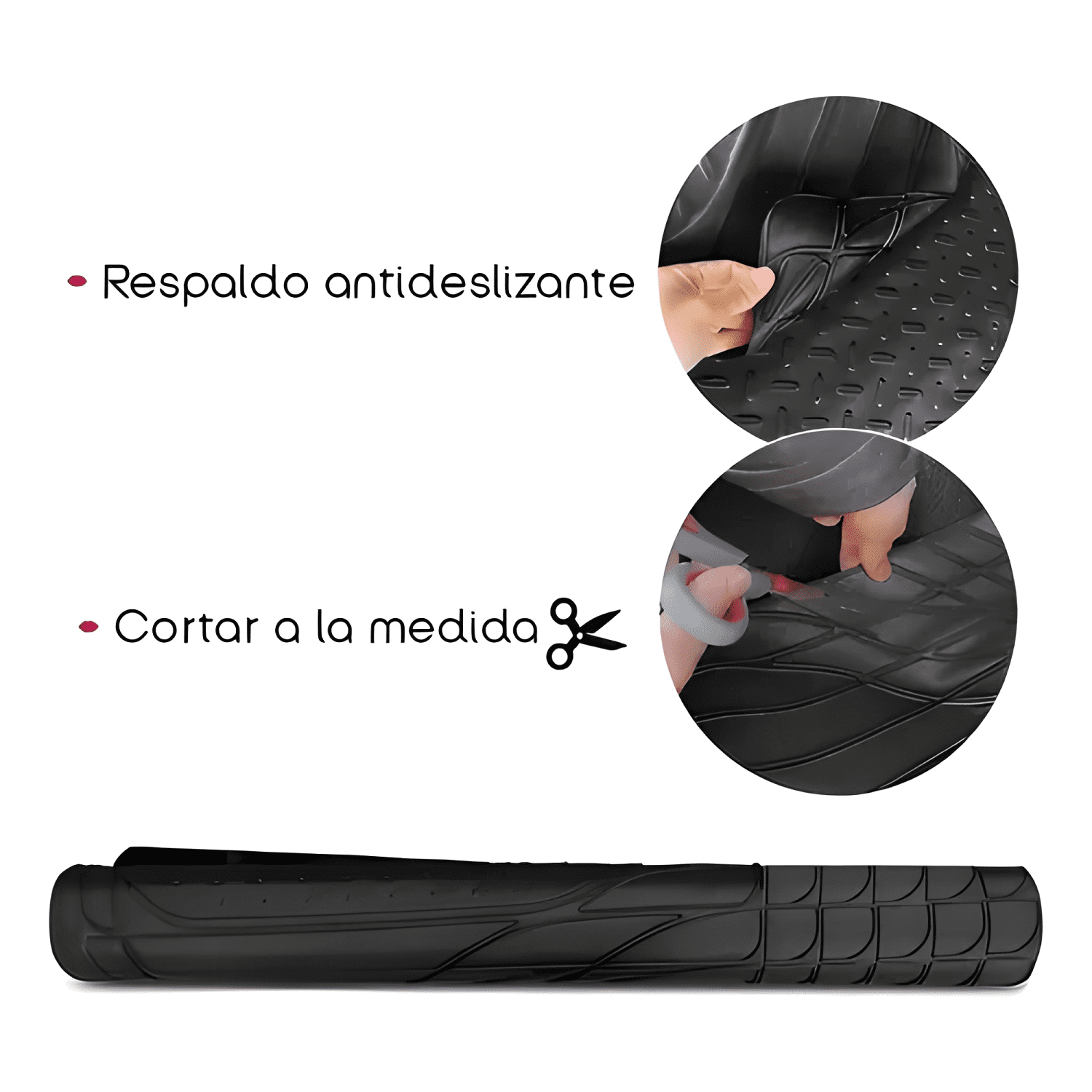 Alfombra Cubre Maletero Goma Universal Para Autos y SUV #607-3