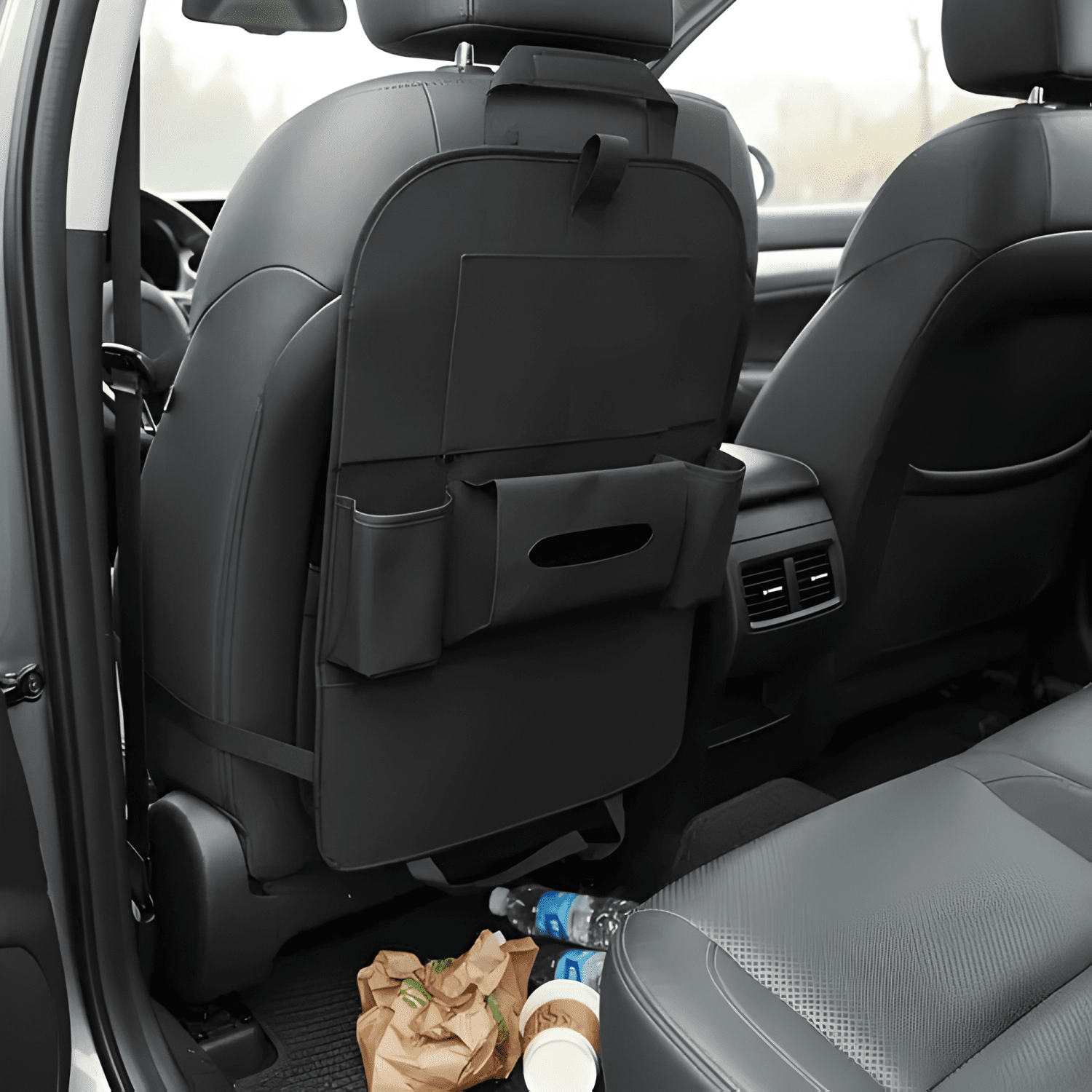 Bolso Organizador Para Respaldo Asiento Trasero Auto Pa #830-2