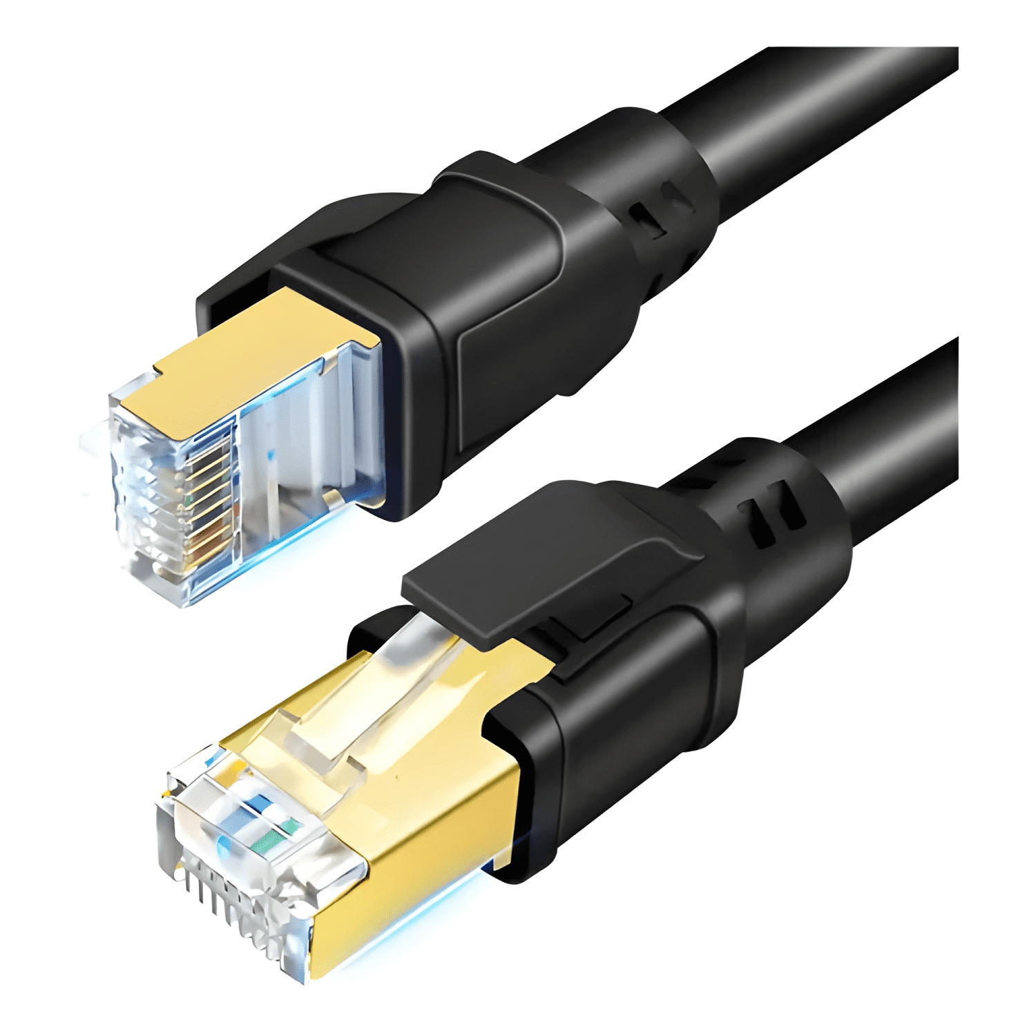 Cable Ethernet Cat7 De 15 Metros Con Conector Rj45-0