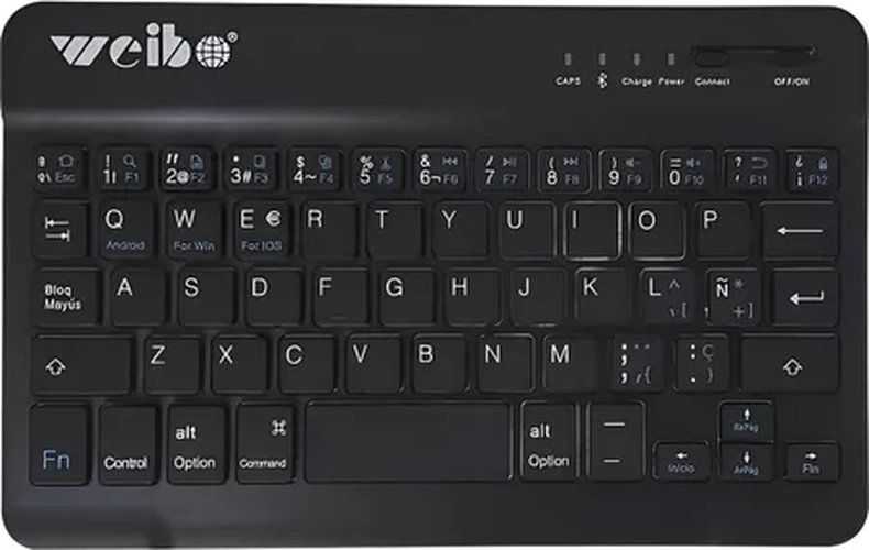 Mini teclado inalámbrico weibo bluetooth-0