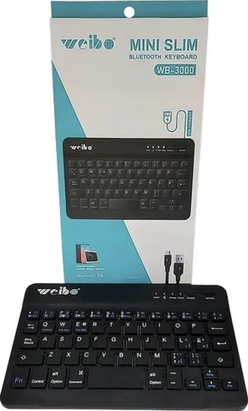 Mini teclado inalámbrico weibo bluetooth-1