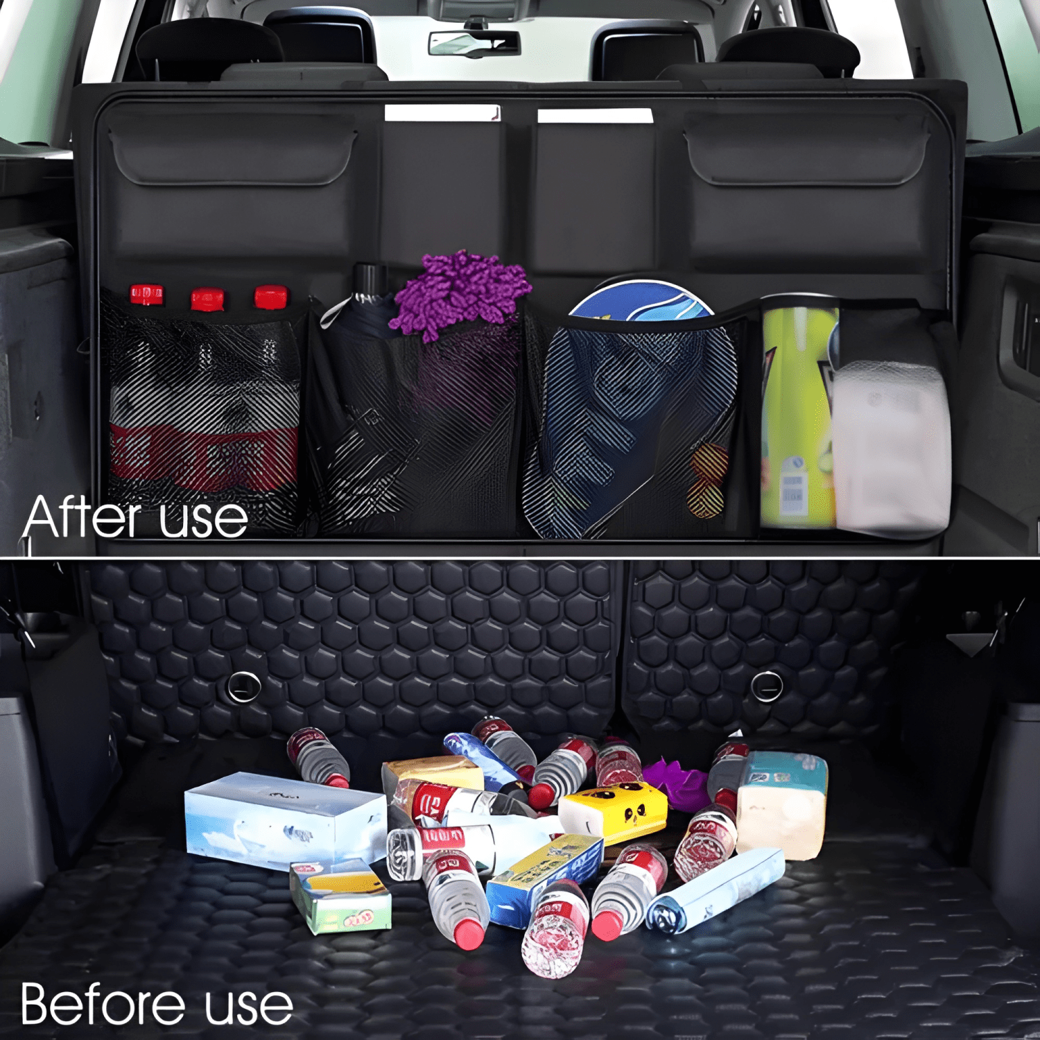 Organizador Maletero Coche Asiento Trasero Colgante #965-1