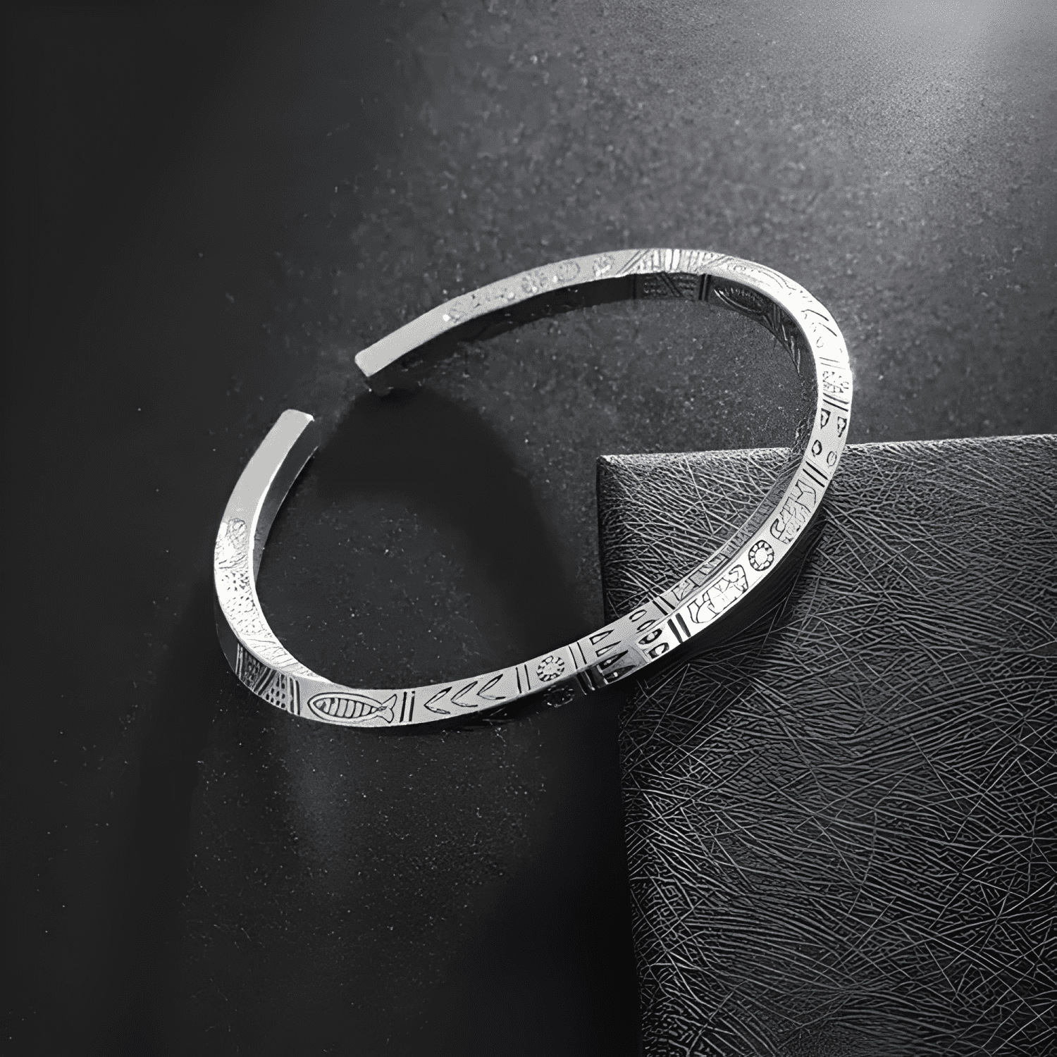 Pulsera plata 925 ajustable mujer hombre regalo joya japones-2