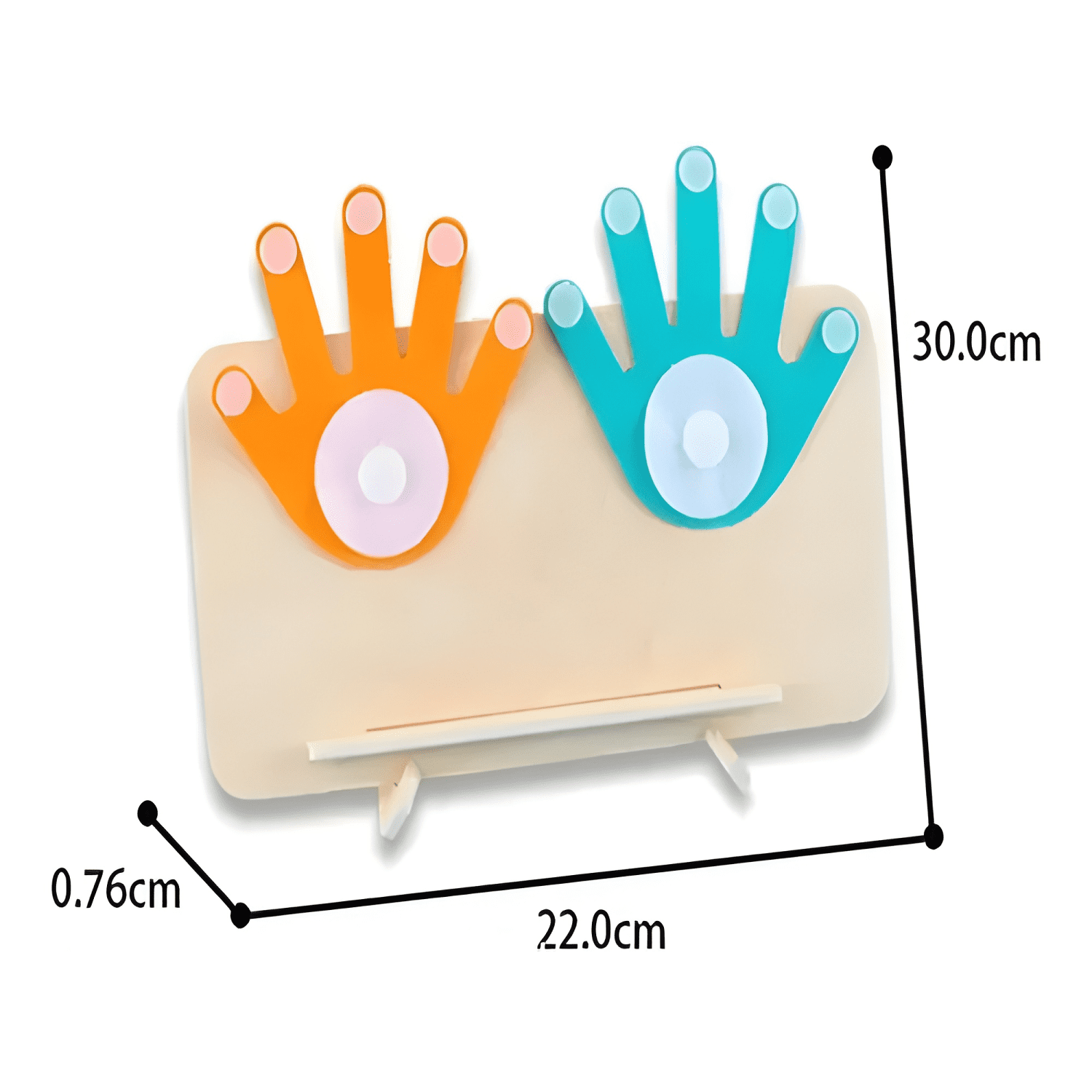Juego didáctico compatible contar números con dedos niños-3