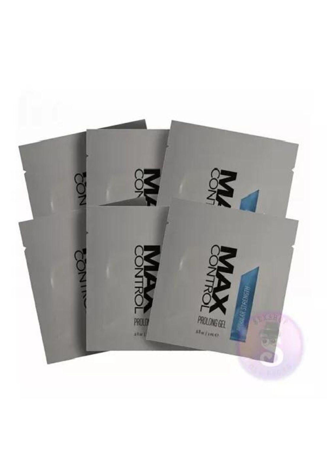 Pack de 6 Gel Prolongador Retardante Masculino Max Control-0