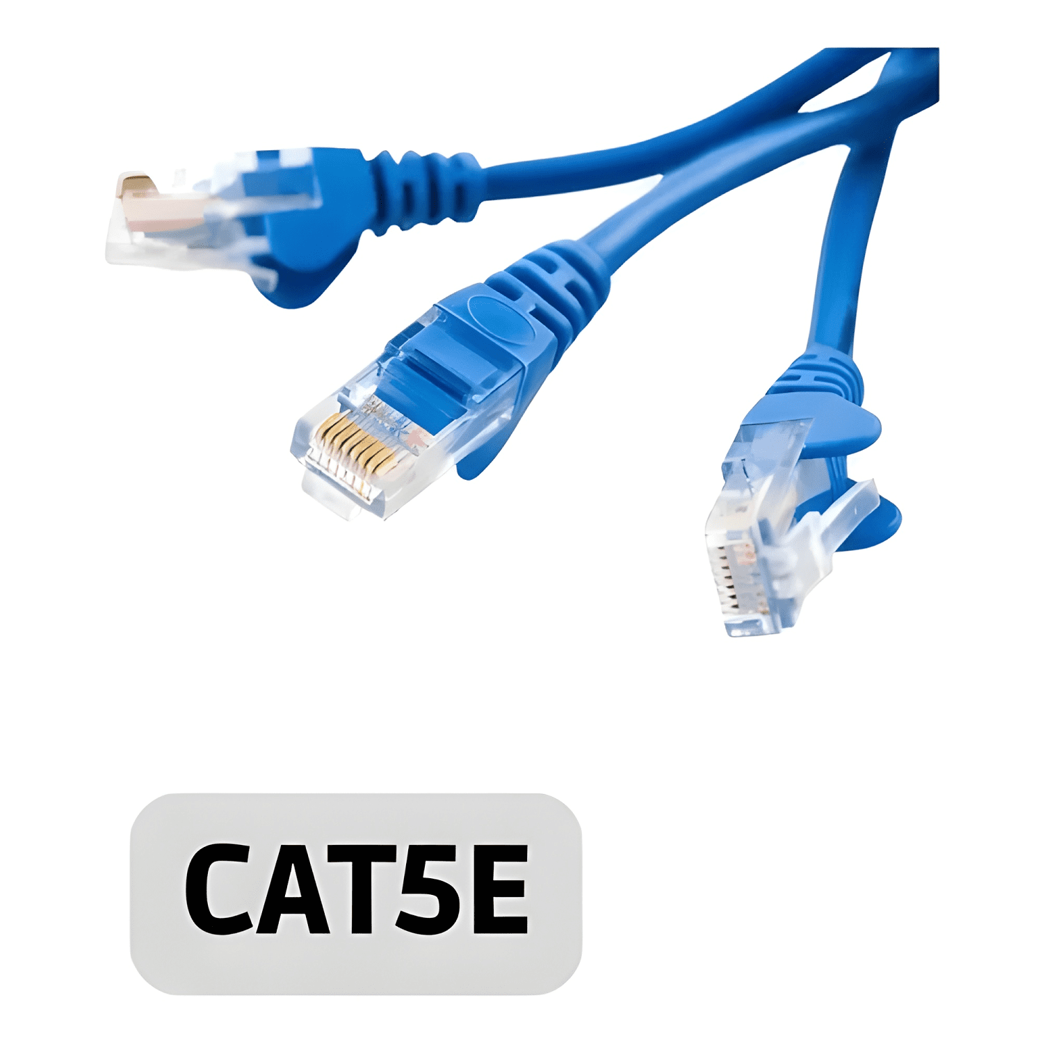Cable de Red Ethernet RJ45 Cat5e 10 Metros Azul-1