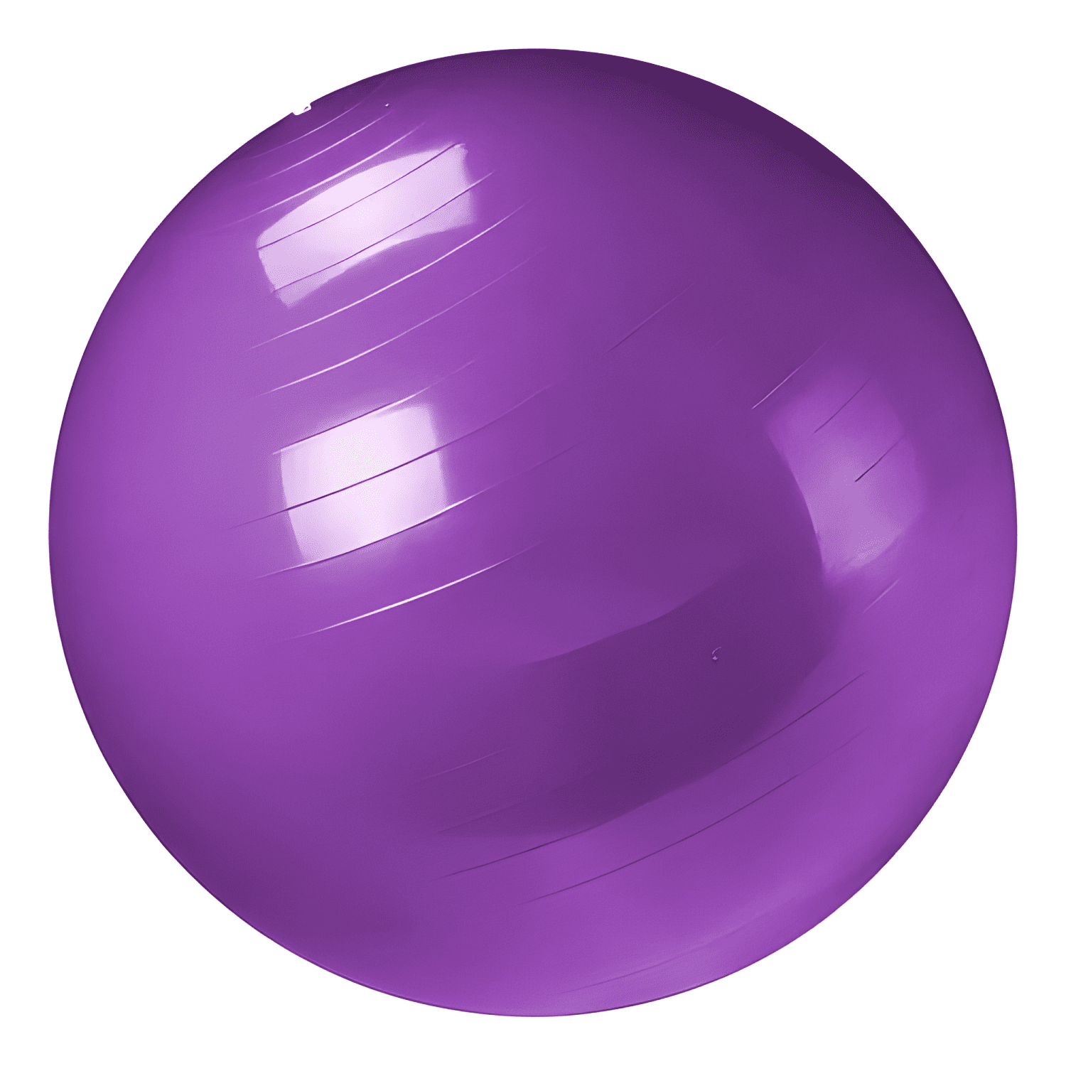 Pelota de gimnasia pilates swiss yoga de 65 cm Morado-1