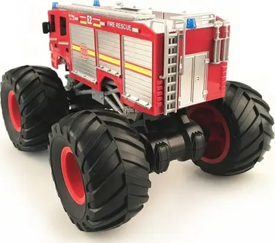 monster truck rc luces sonido recargable-1