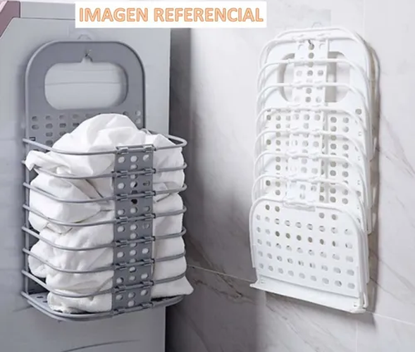 Pack 2 cestas ropa sucia plegables-1