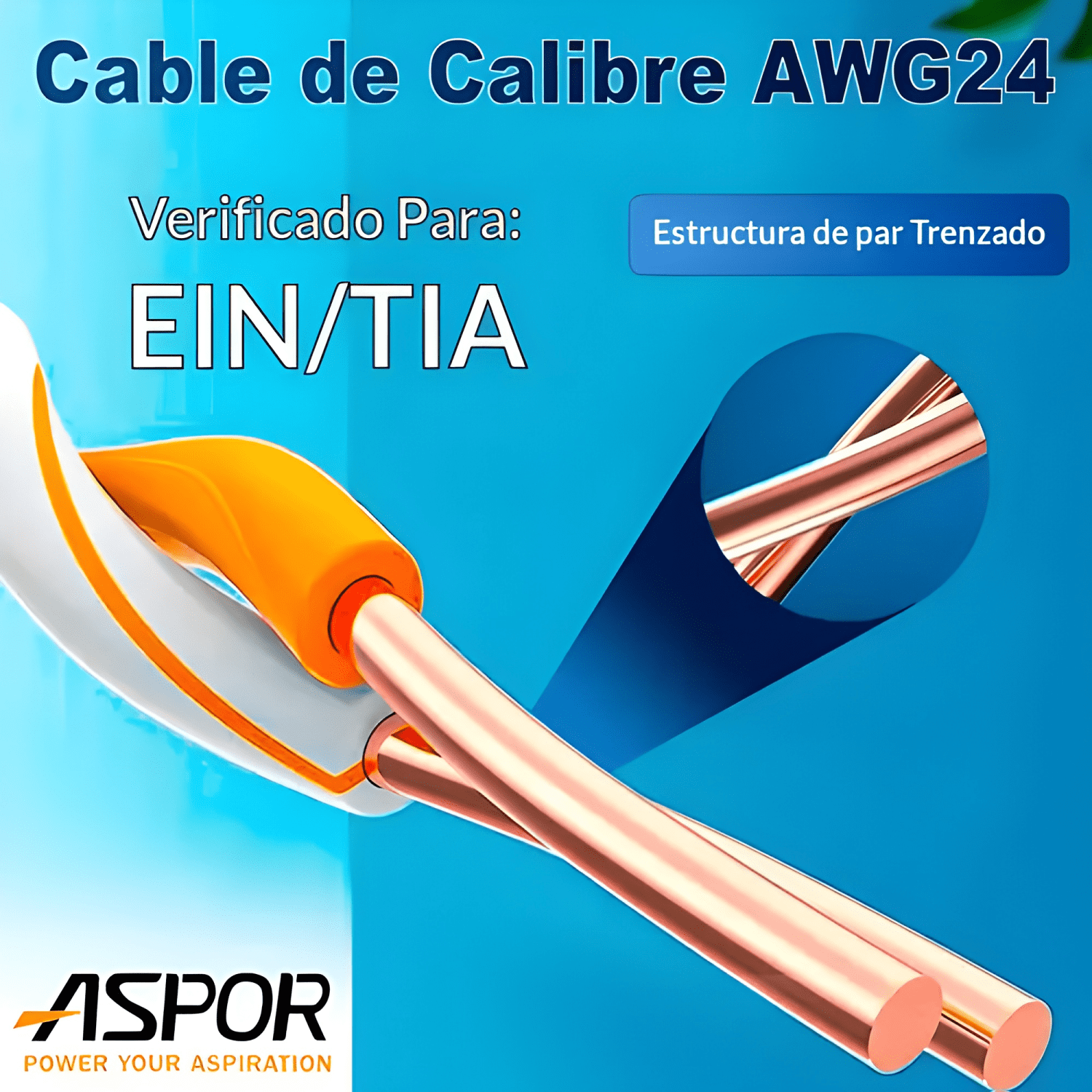 Cable de Red UTP Cat6a 305m Cobre 24AWG Alta Velocidad-3