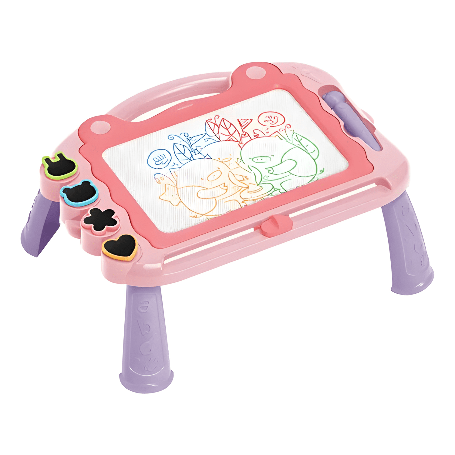 Juego pizarra mágica con soporte para niños #16-0