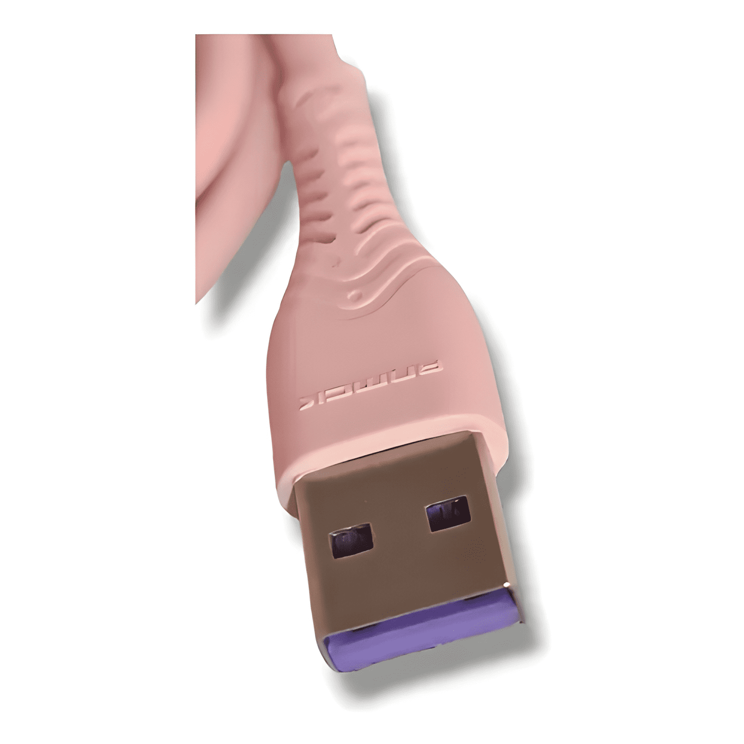 Cable USB 3.0 anmck con entrada USB salida USB tipo c Rosado-3
