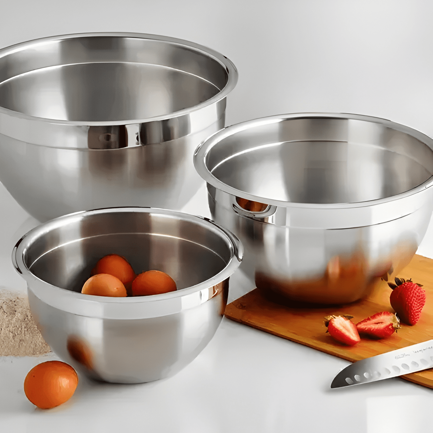 Pack 3 bowls repostería cocina ensaladas 24-26-30 CM-2