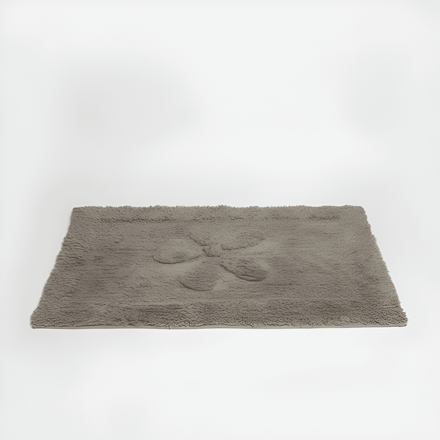 Alfombra De Baño Extrasuave 50x80 Cm Gris #2-1