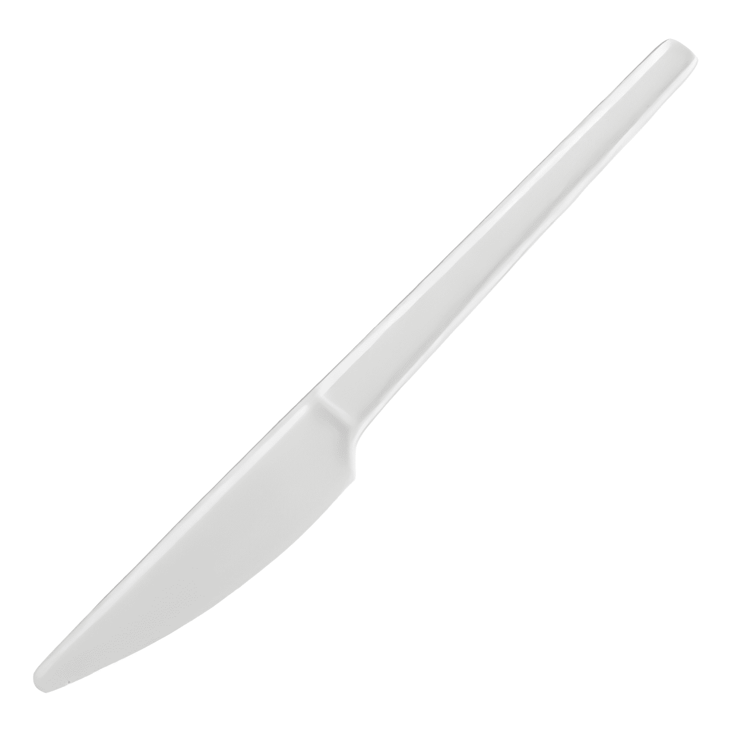 Cuchillo biodegradable compostable pack 50 unidades Blanco-2