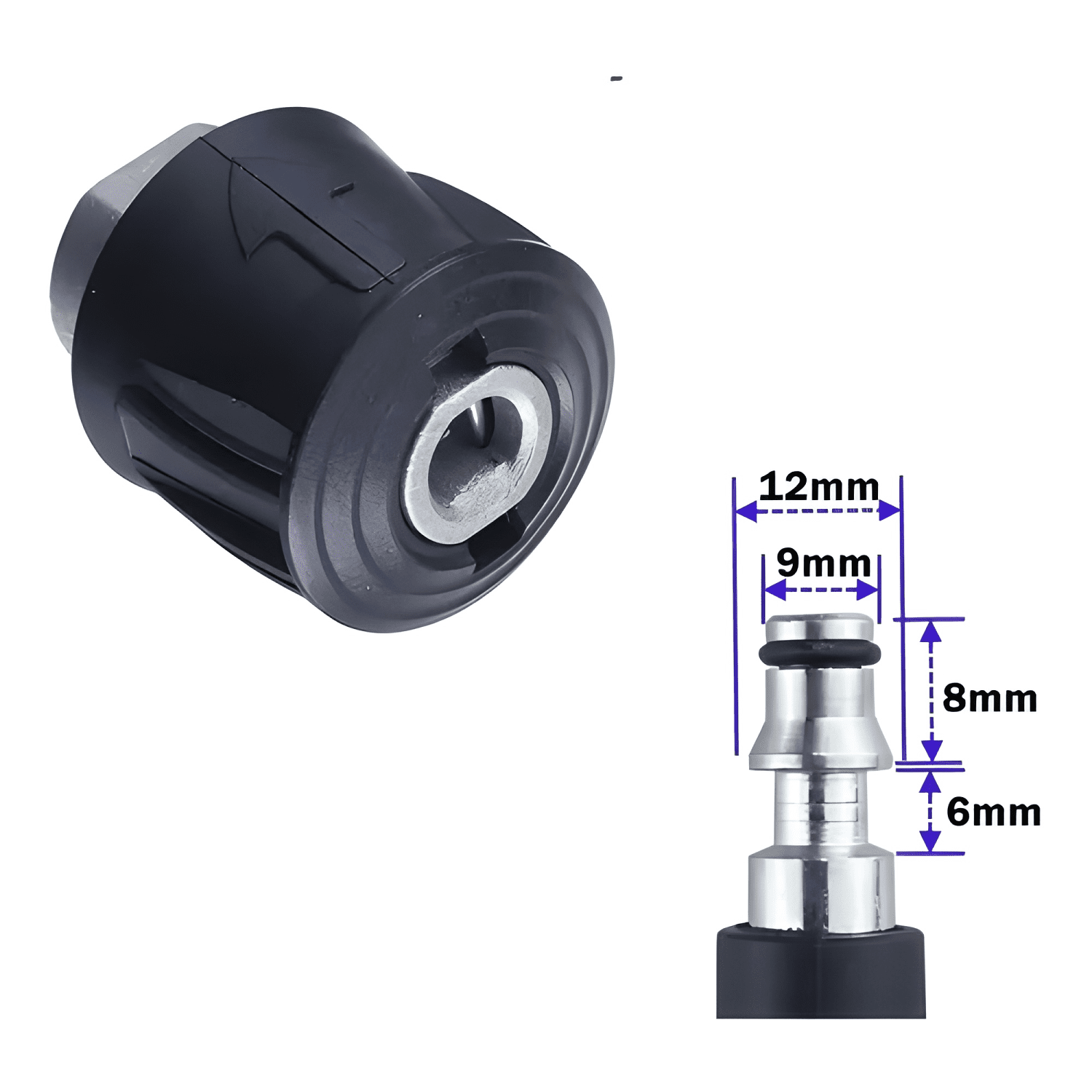Adaptador Hilo M22 Manguera Para Bauker/lavor Conector Rápid-4