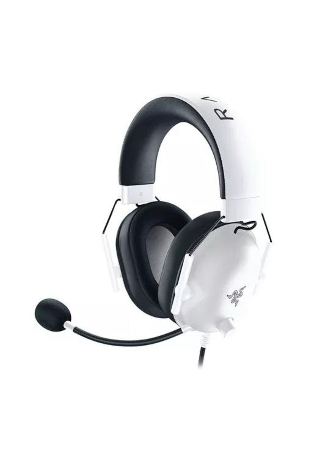 Audífonos gamer Razer Blackshark V2 X blanco 7.1 surround-0