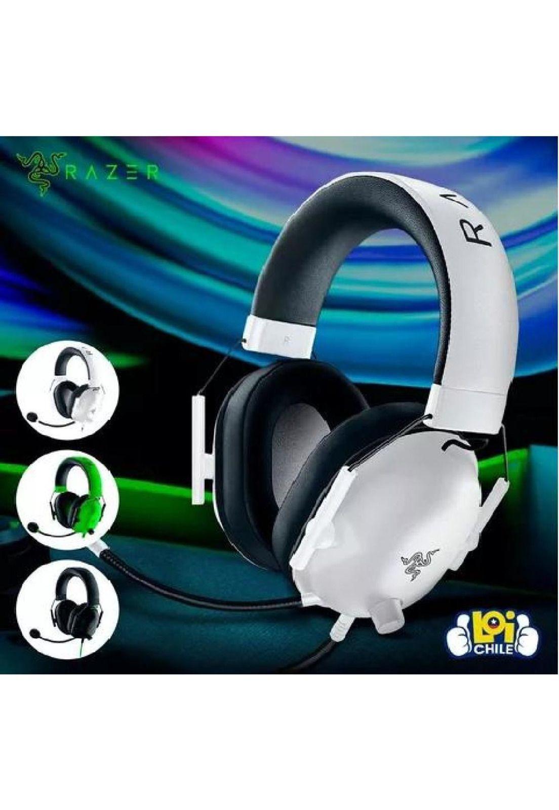 Audífonos gamer Razer Blackshark V2 X blanco 7.1 surround-4