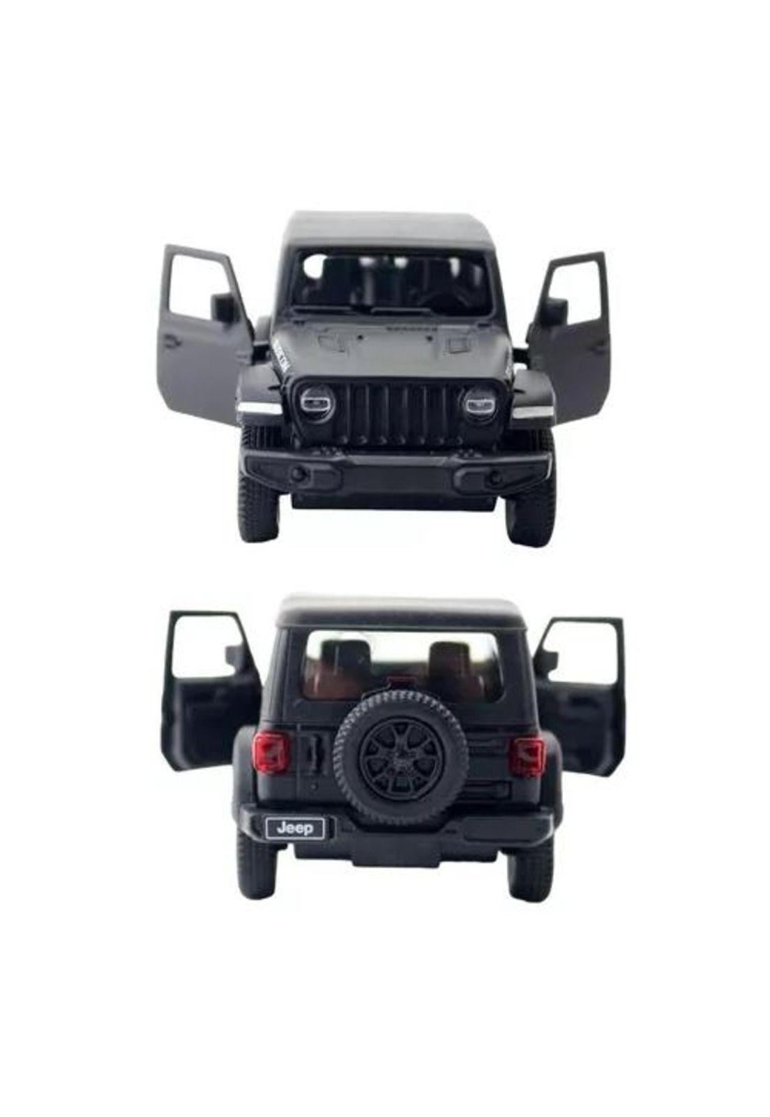 Jeep Wrangler Rubicon - Negro, Escala 1:36-3