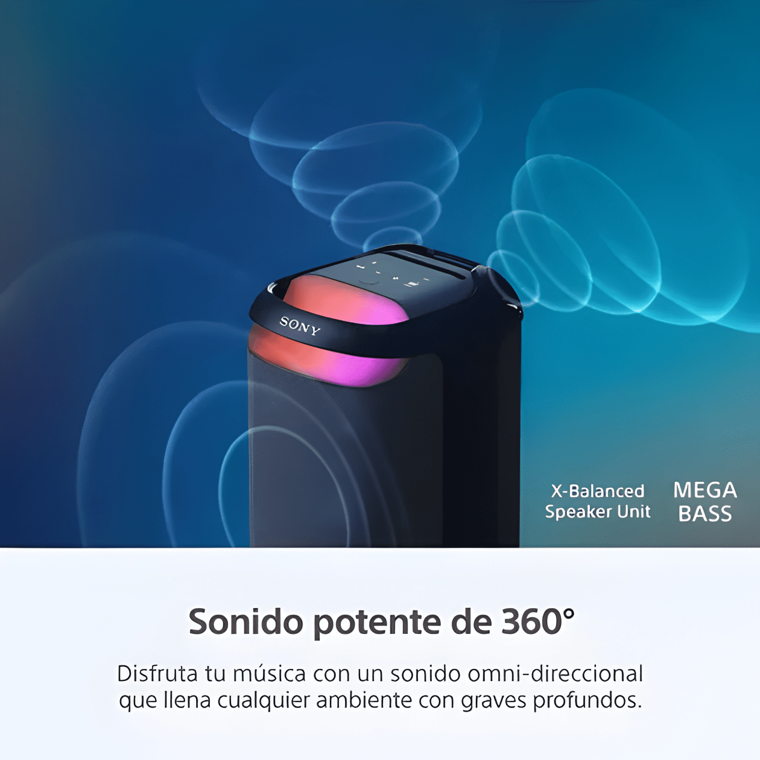 Parlante inalámbrico para fiestas xv800 de la serie x-2
