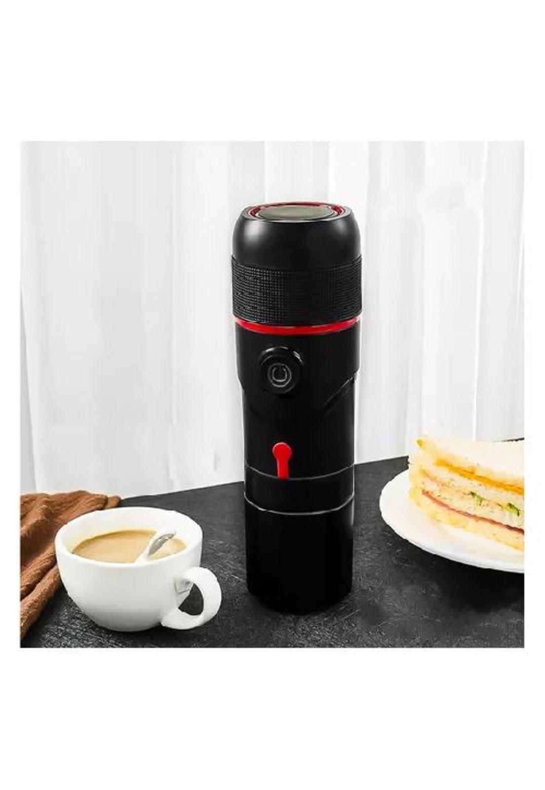 Cafetera portátil 3 en 1 cápsulas, café molido USB auto-4