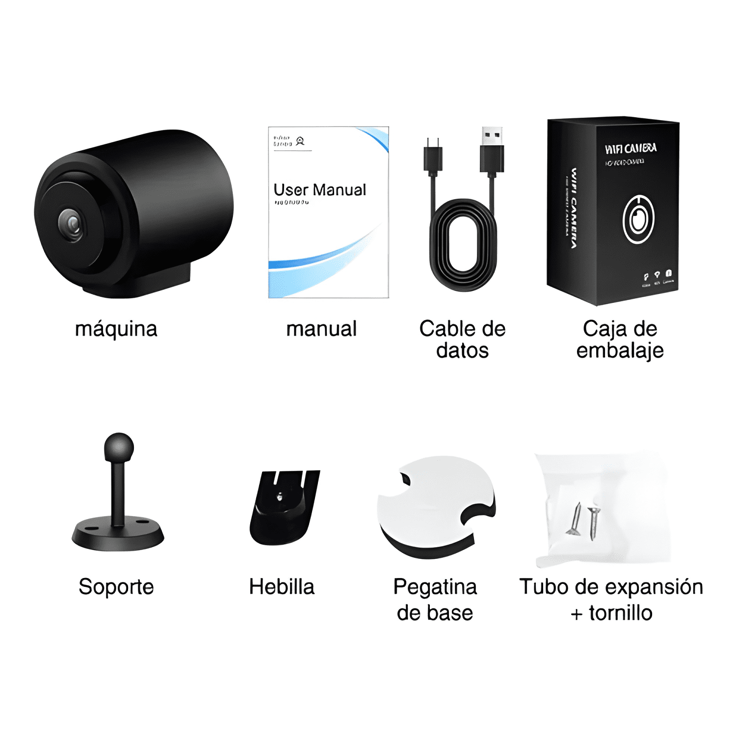 Mini Cámara Espía con Sensor Wifi de Monitoreo Gran Plus-2